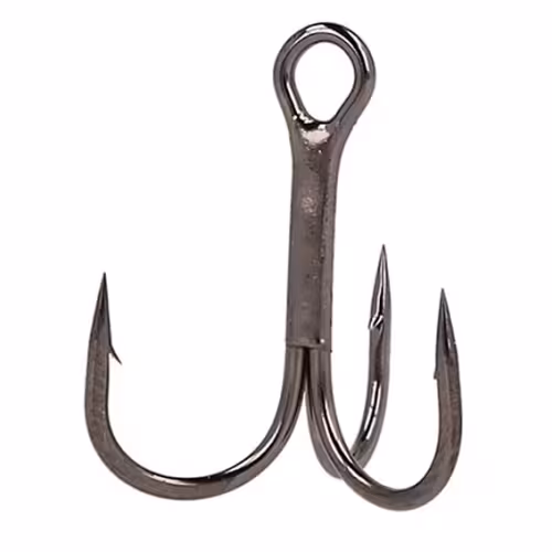 Тройники Волжанка Round Bent Treble #1 (уп.6 шт.)