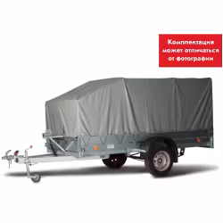 Прицеп бортовой одноосный Трейлер 829450 УВ, 3.5х1.5 м, 16