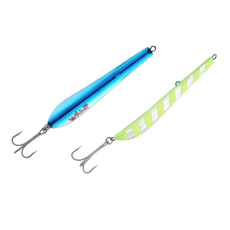 Пилкер Pro Hunter Viking Jig 02 Silver Blue Lumo, VMC 12/0, 1000 гр.