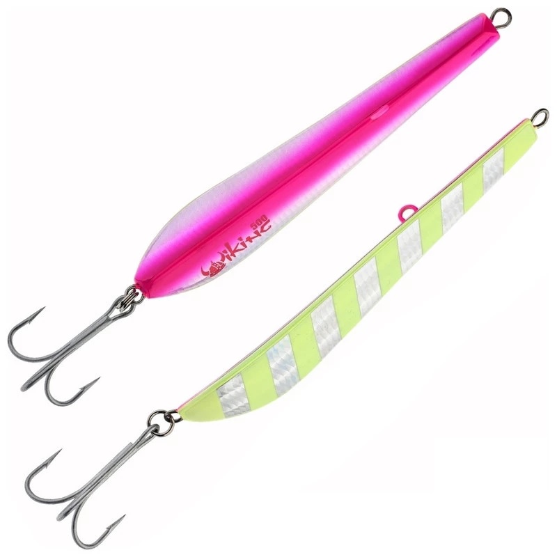 Пилкер Pro Hunter Viking Jig 04-Silver Pink, VMC 12/0, 1000 гр.