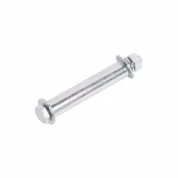 Ось колеса тачки садовой, 10 мм, с гайкой и шайбой