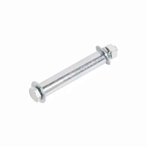 Ось колеса тачки садовой, 10 мм, с гайкой и шайбой