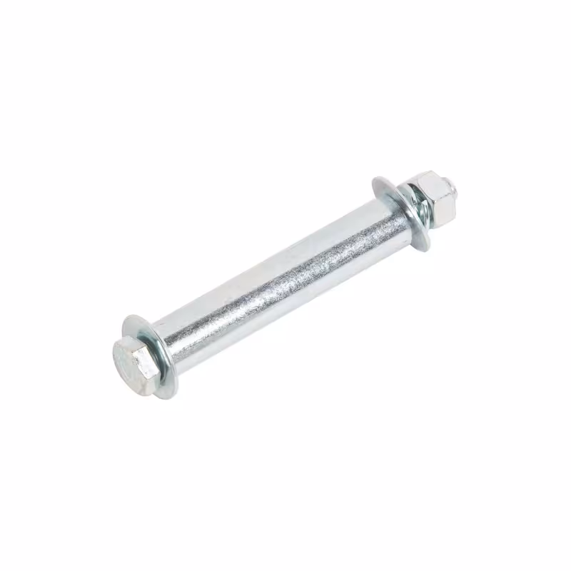 Ось колеса тачки садовой, 10 мм, с гайкой и шайбой