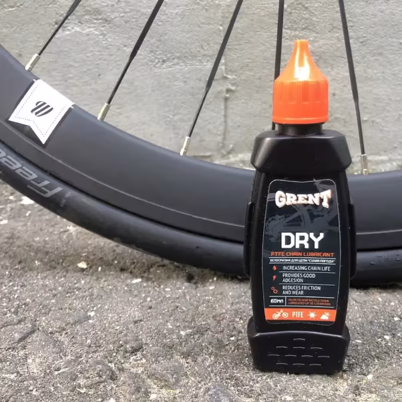 Смазка для цепи с тефлоном Grent PTFE Dry Lube (для сухой погоды), 60 мл