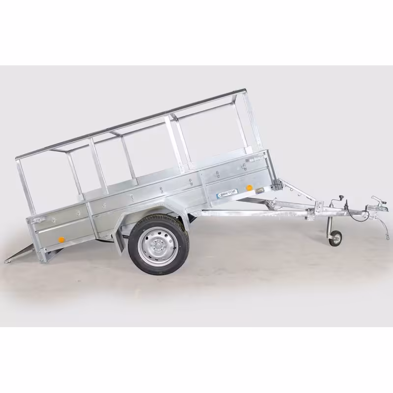 Прицеп бортовой одноосный Вектор ЛАВ 81011АВ, высокий борт