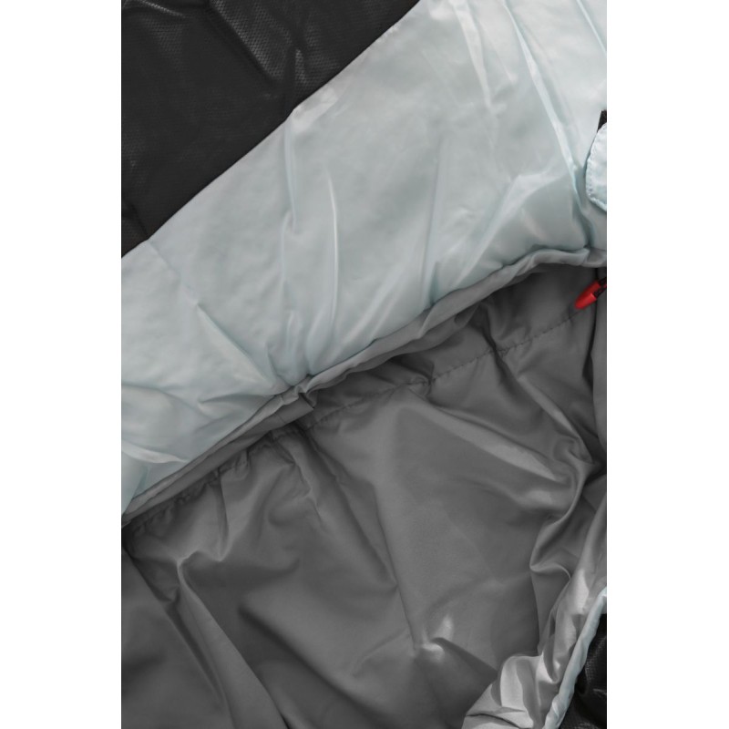 Мешок спальный Campus Adventure 300SQ L-zip, черный/голубой (до -8°С)