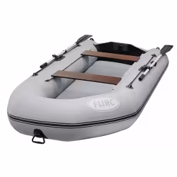 Надувная лодка ПВХ Flinc FT320KA, НДНД, серый