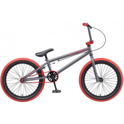 Велосипед 20 TECH TEAM MACK BMX 20", 1 скорость, серый