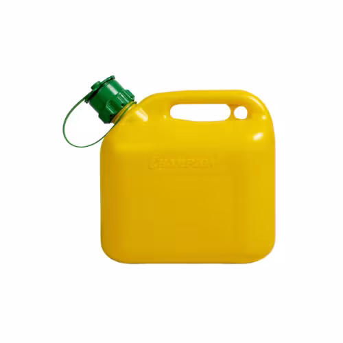 Канистра пластиковая для топлива Champion C1304, желтый, 5 л
