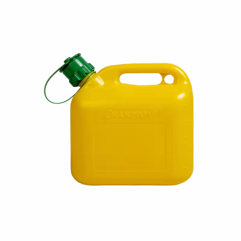 Канистра пластиковая для топлива Champion C1304, желтый, 5 л
