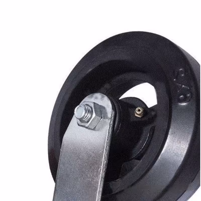 Колесо большегрузное Longway SCd 55 поворотное (125x50мм, 160кг) с опорой