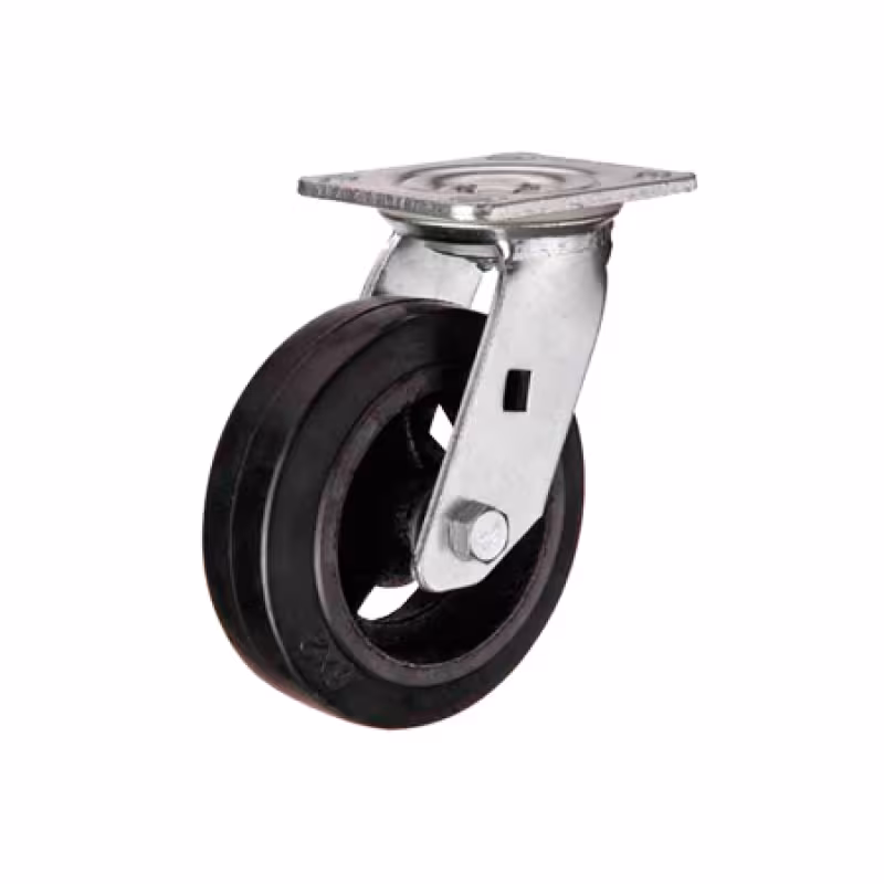 Колесо большегрузное Longway SCd 80 поворотное (200x50мм, 280кг) с опорой