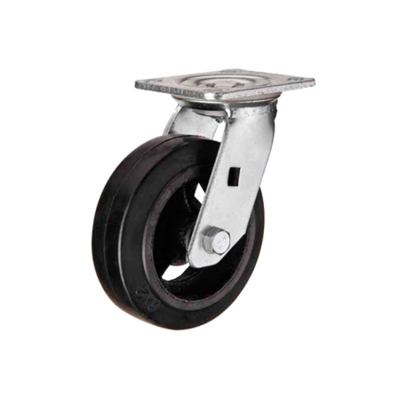 Колесо большегрузное Longway SCd 80 поворотное (200x50мм, 280кг) с опорой