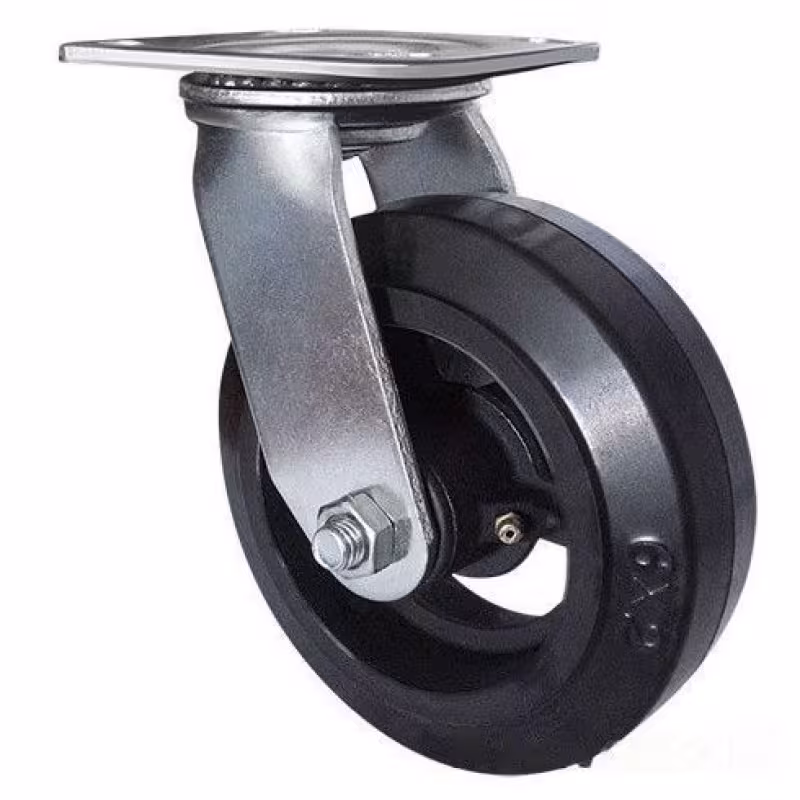 Колесо большегрузное Longway SCd 80 поворотное (200x50мм, 280кг) с опорой