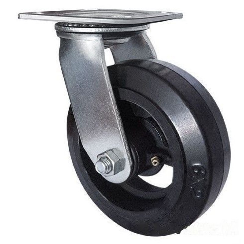 Колесо большегрузное Longway SCd 80 поворотное (200x50мм, 280кг) с опорой