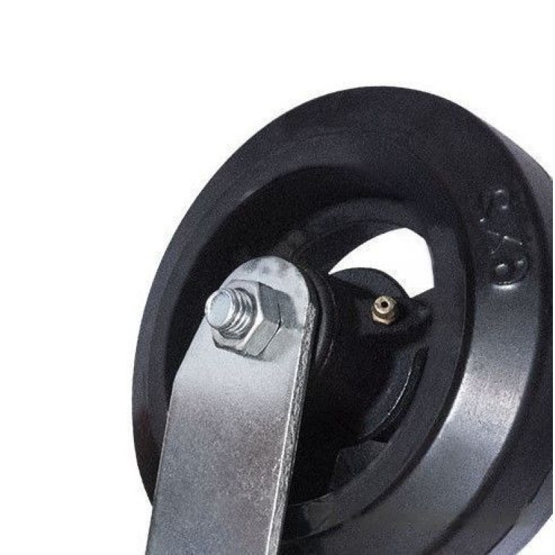 Колесо большегрузное Longway SCd 80 поворотное (200x50мм, 280кг) с опорой