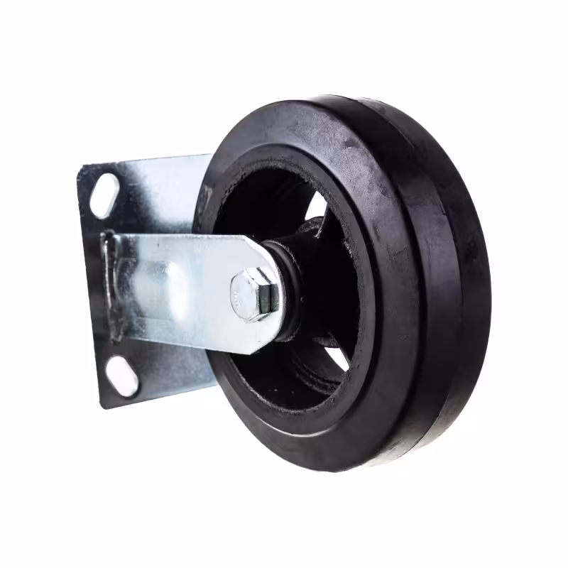 Колесо большегрузное Longway FCd 54 неповоротное (125x50мм, 160кг) с опорой