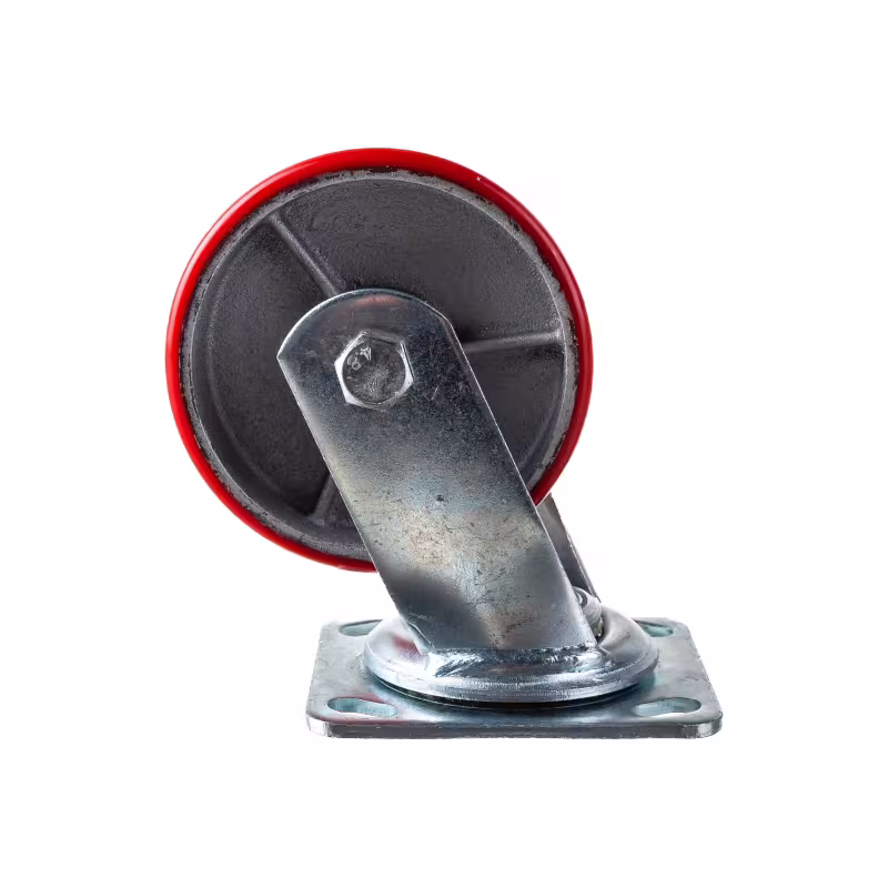 Колесо большегрузное Longway SCp 80 поворотное (200x50мм, 460кг) с опорой