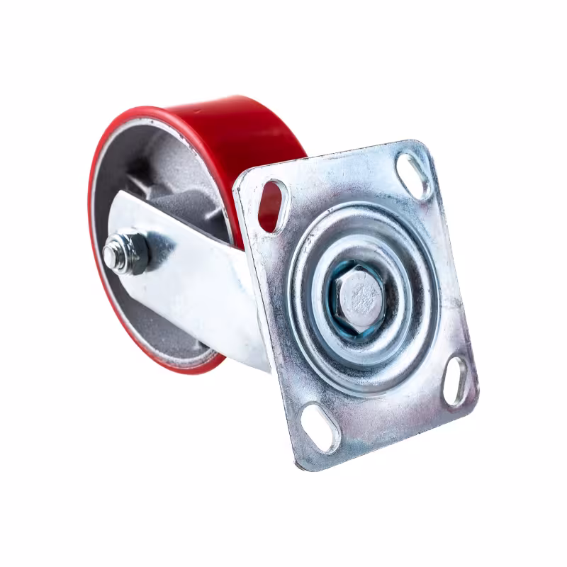 Колесо большегрузное Longway SCp 80 поворотное (200x50мм, 460кг) с опорой