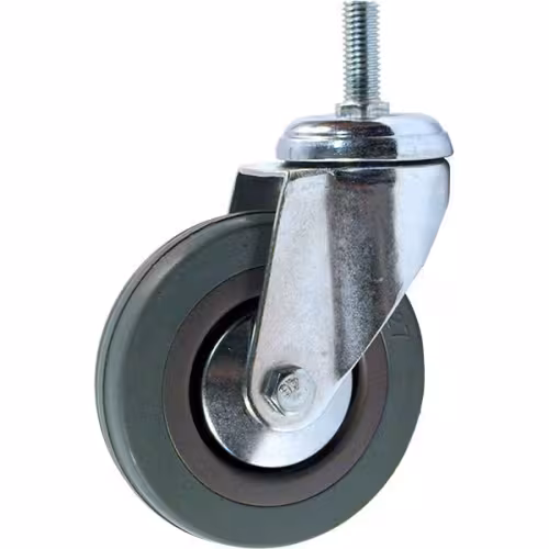 Колесо аппаратное SCtg 55 поворотное, крепление с болтом (125x27, 100кг) с опорой