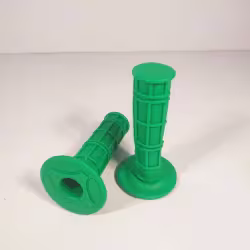 Ручки для кроссового мотоцикла SM-Parts MX 1/2 Waffle, зеленый