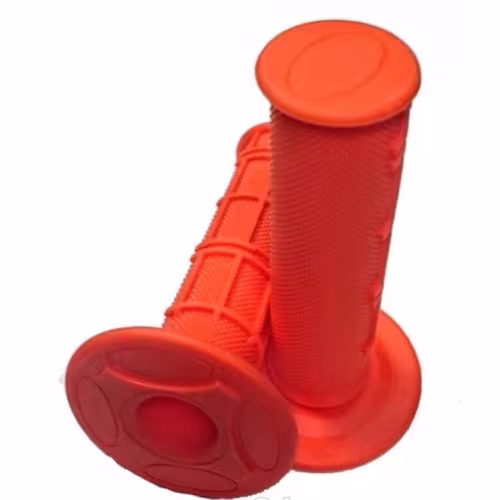 Ручки для кроссового мотоцикла SM-Parts MX 1/2 Waffle, оранжевый