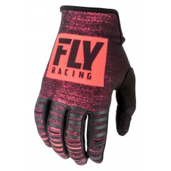 Мотоперчатки Fly Racing Kinetic Noiz, красный/черный, размер 10