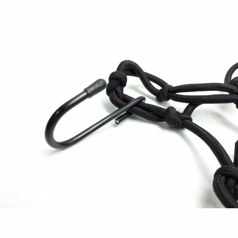 Сетка багажная Rexwar, черный, железные крючки