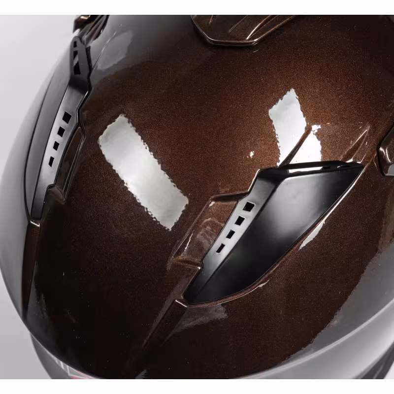 Мотошлем Hizer B6197, серый, размер L