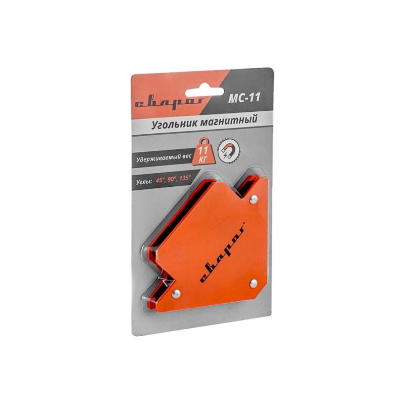 Уголок магнитный для сварочных работ Сварог МС–11 QJ6001 95909, до 11 кг)