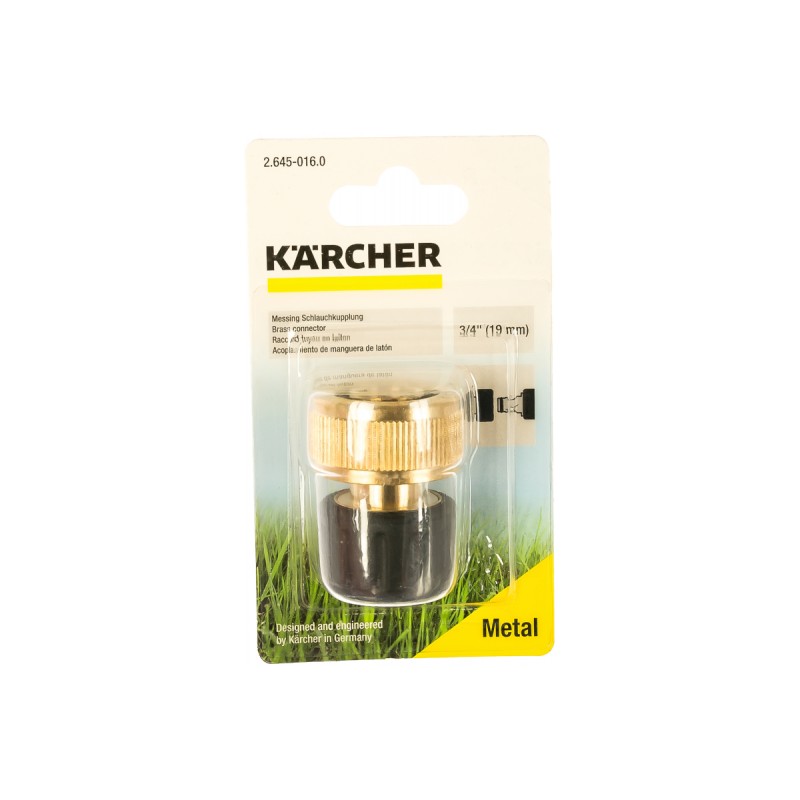 Коннектор для шланга Karcher 3/4" (латунь)
