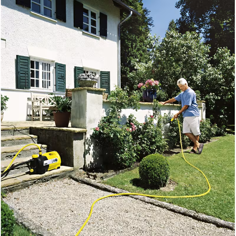 Коннектор с автостопом для шланга Karcher 3/4" (латунь)