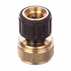 Коннектор с автостопом для шланга Karcher 3/4" (латунь)