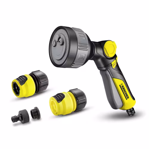Набор поливочный Karcher Plus (пистолет, штуцер, 2 коннектора)