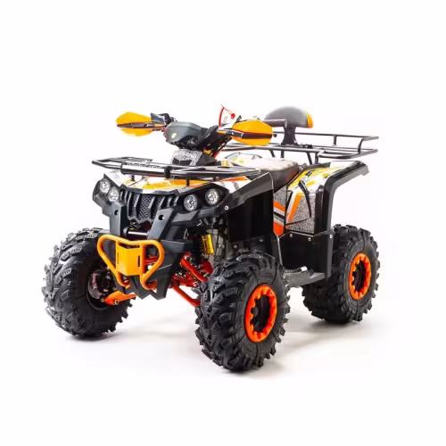 Квадроцикл детский Motoland Raptor 125 Lux, желтый