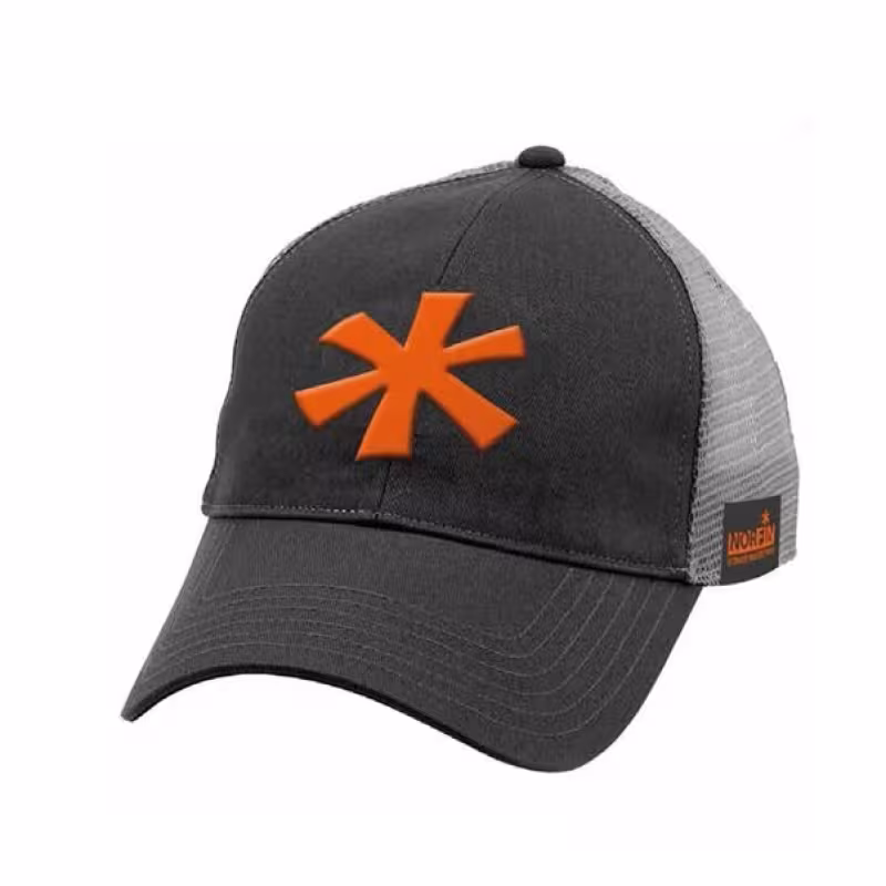 Кепка-бейсболка Norfin Ultimate Protection Logo, серый