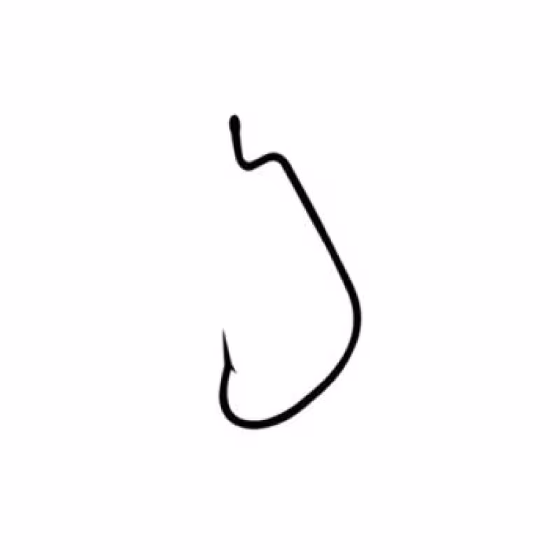 Крючки офсетные Волжанка Offset Worm #2 (5шт.уп)