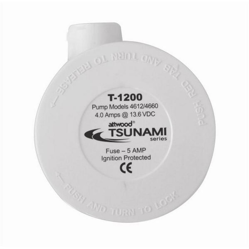 Помпа осушительная трюмная Tsunami T1200, 75 л/мин