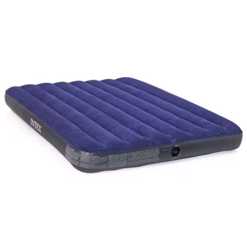 Матрас надувной Intex Classic Downy 68759, 203х152х22 см, синий