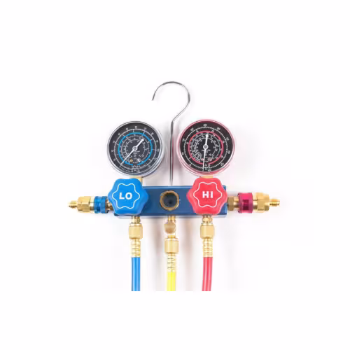 Коллектор с манометрами Licota ATL-9025B (без шлангов)