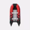 Надувная лодка ПВХ Gladiator Light B330AL, красный/черный