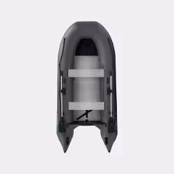 Надувная лодка ПВХ Gladiator B330AL, пайол алюминиевый, темно-серый
