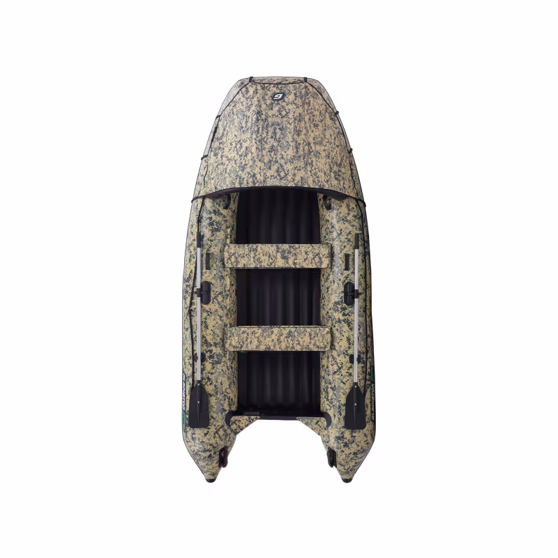 Надувная лодка ПВХ Gladiator E350, НДНД, цифровой камуфляж