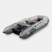 Надувная лодка ПВХ Gladiator E380LT, НДНД, светло-серый/темно-серый