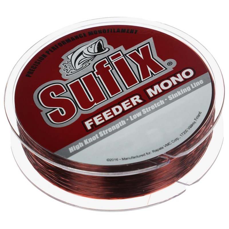 Леска монофильная Sufix Feeder mono 0.20 мм, 3.3 кг, 150 м