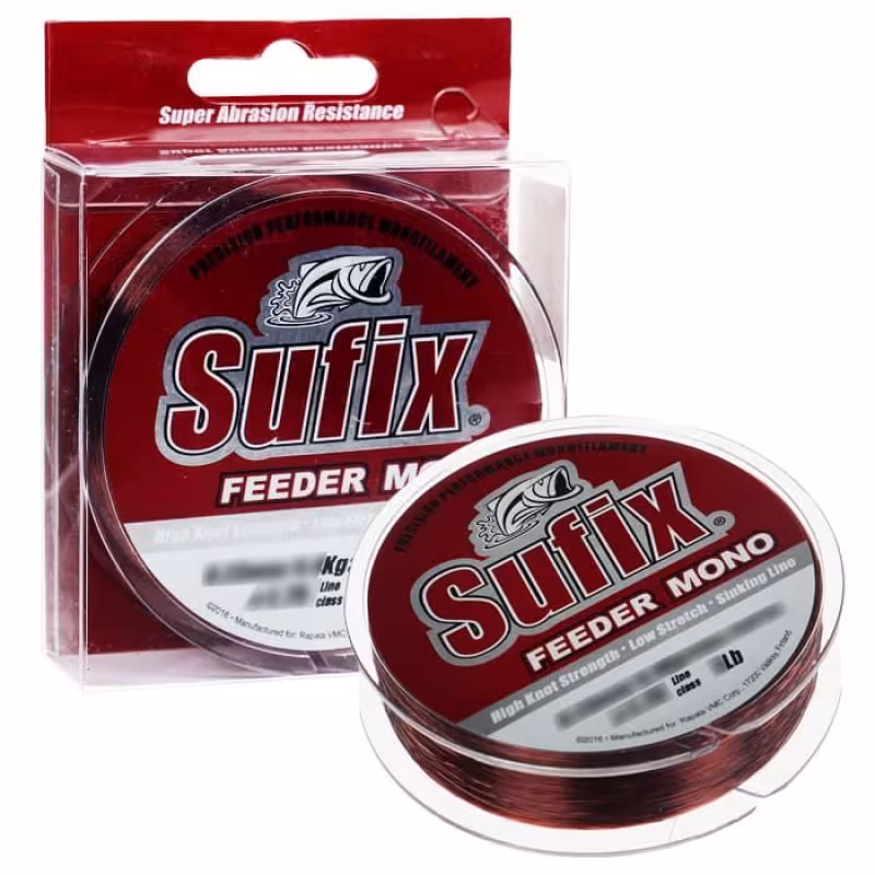 Леска монофильная Sufix Feeder mono 0.28 мм, 6.6 кг, 150 м