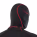Подшлемник-балаклава Dragonfly 3DThermo Red, черный