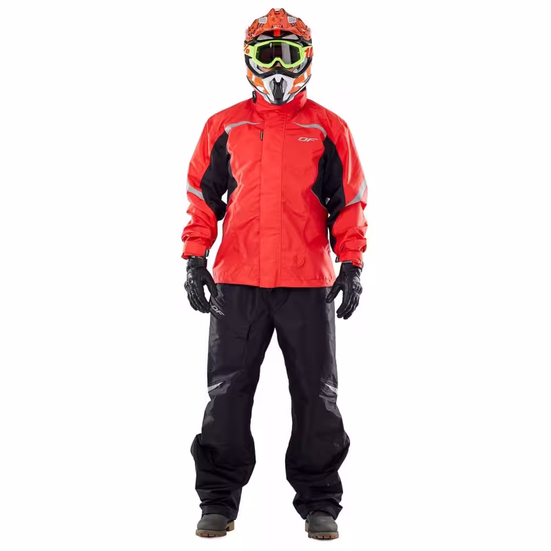 Куртка-дождевик мужская Dragonfly Evo, красный, размер L, 182 см