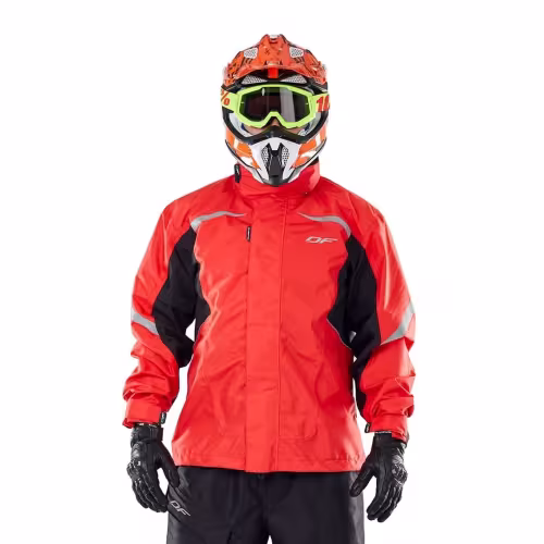 Куртка-дождевик мужская Dragonfly Evo, мембрана, красный, размер XL, 188 см