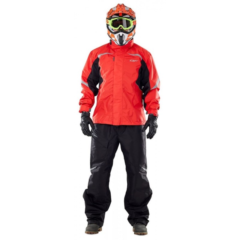 Куртка-дождевик мужская Dragonfly Evo, мембрана, красный, размер XL, 188 см